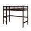 Lit mezzanine simple avec bureau intégré