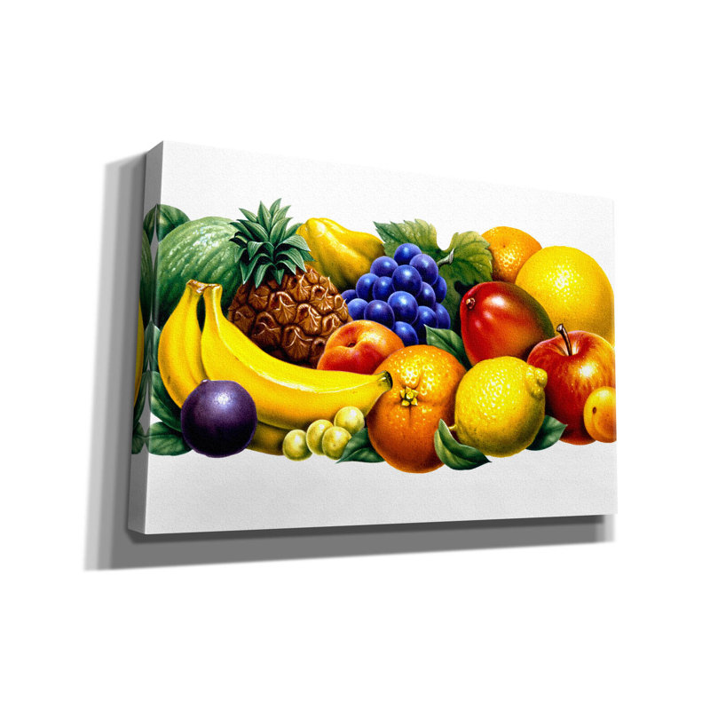 Art mural épique «Fruit» par Harro Maass, L 18 po x H 12 po x P 0,75 po