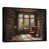 Black Floater Framed