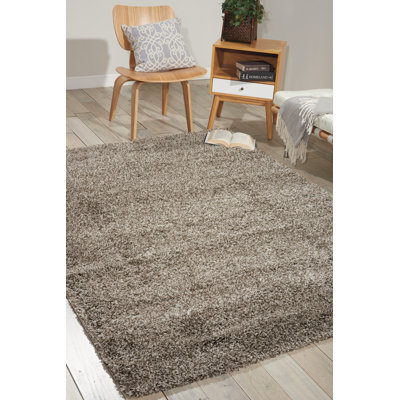Patinkin Solid Colour Shag Area Rug