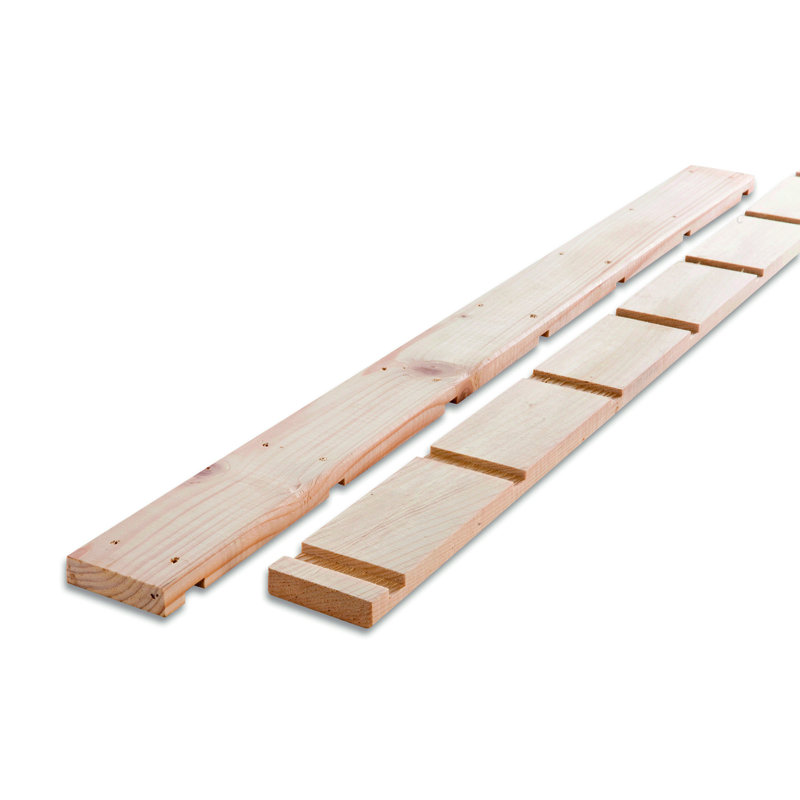 August Grove Solid Wood Leg