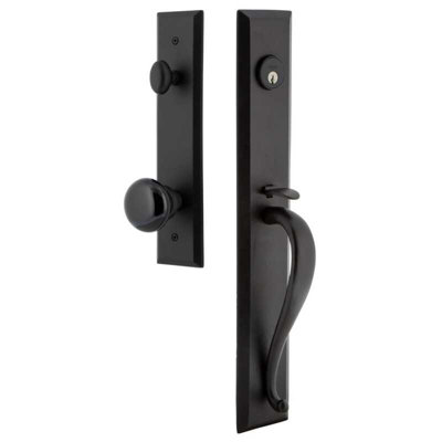 Ensemble de poignées monobloc en fer Ageless avec plaque A-Grip and Keep