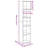 vidaXL Bookcase Engineered Wood Standard Bookcase Rectangular-542155042-542155026