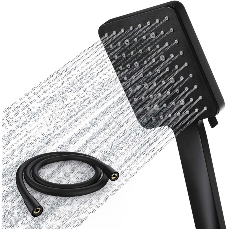 Handheld Shower Head, Matte Black