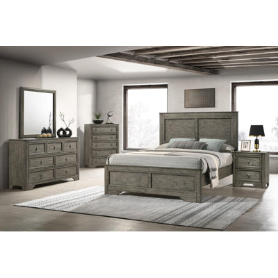 Antique Gray Dresser