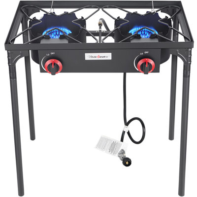 Vivicreate Low Pressure Propane Gas Outdoor Camping BBQ Grill Stove Burner Estufas de Gas para Cocinar Afuera Es gas propano Regulator automatic ignition