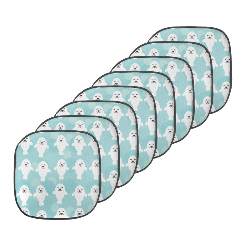 Coussin de siège d'extérieur avec joints et visages