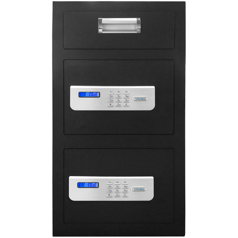 Viking Security Safe VS-70DS Large Double Door LCD Electronic Depository Safe