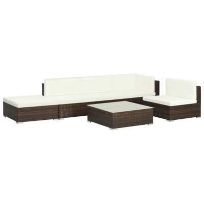 Ailynn 6 Piece Sectional with Cushions