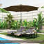 Parasol de patio 10 pieds avec 112 lumières solaires et manivelle-629336292