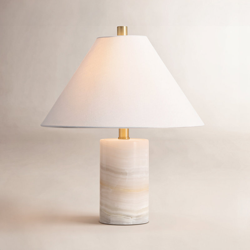 Zofia Naelle 19" Marble Table Lamp
