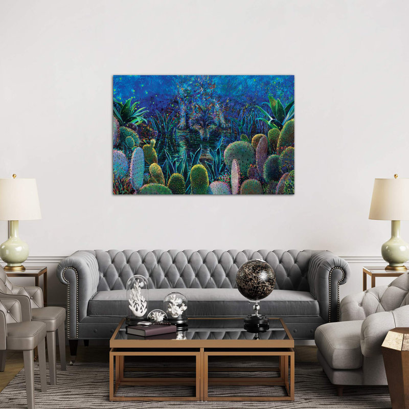 Lobo Sirocco by Iris Scott - Wrapped Canvas Print, 66.04 cm H x 45.72 cm W x 1.91 cm D