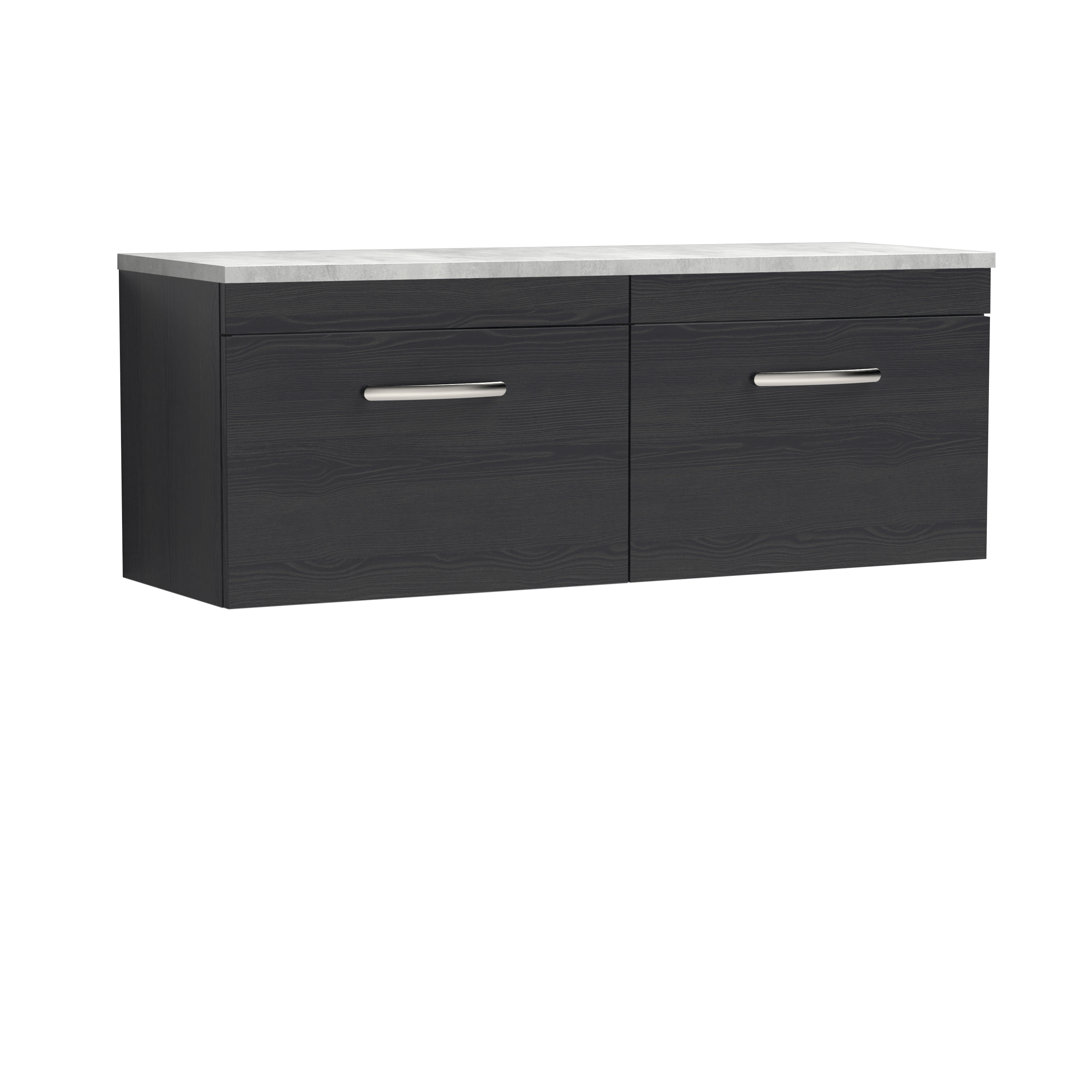 Athena 47.44cm Double Bathroom Vanity Base Only