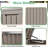 80 Gallon Deck Box, Outdoor Storage Box For Patio Furniture, Patio Cushions, Gardening Tools, Pool Supplies 480Lbs Weight Capacity,Waterproof Resin Storage Boxes-117988050