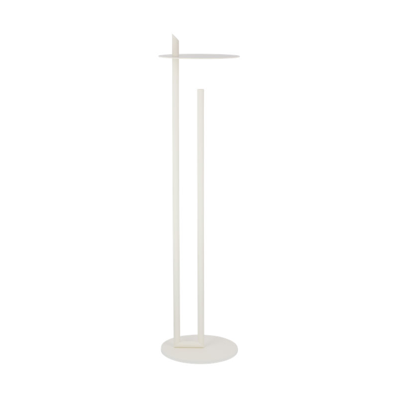 Kelly Wearstler Fielle 1-light LED large floor lamp in natural brass finish, Soft White