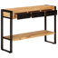 Abhithi 110cm Solid Wood Top Console Table