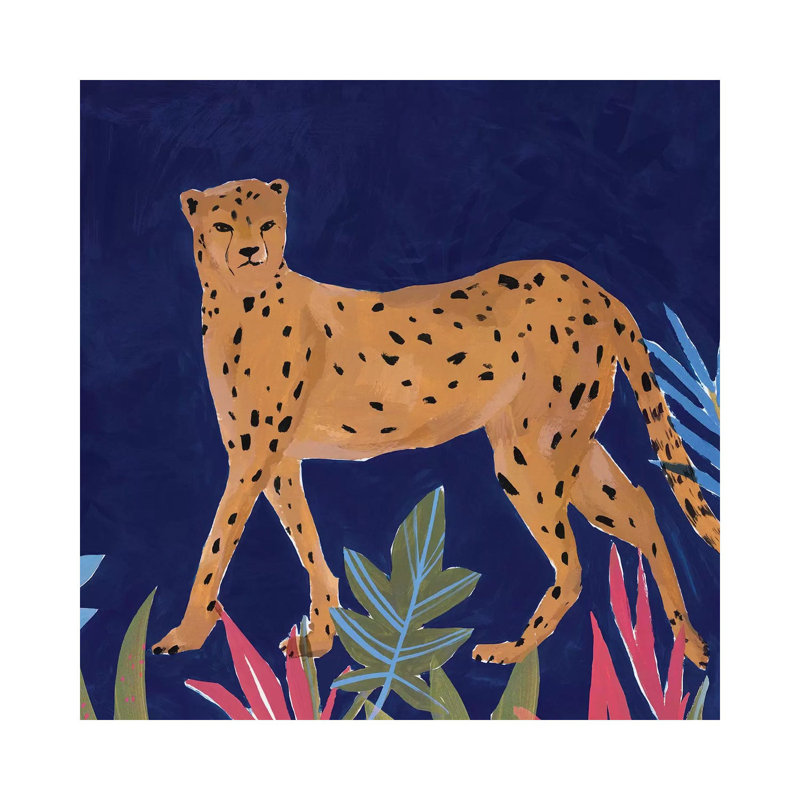 Cheetah I by Isabelle Z - Wrapped Canvas Print, 66.04 cm H x 66.04 cm W x 1.91 cm D