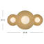 Rhea 10" 3 - Light LED Bath Sconce by Lisa McDennon-704036578