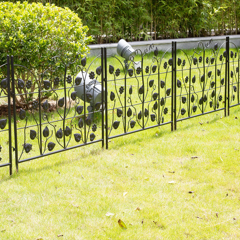 Antwerp 67cm H x 69cm W Included 5 panel Garden Fence