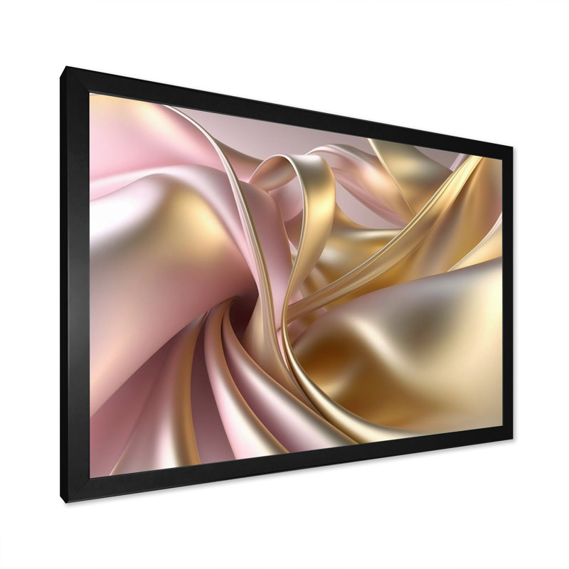 Genesis - Print on Canvas, Black Picture Framed Canvas, 12" H x 20" W x 1" D