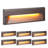 10.6" 5CCT Ultra-thin Surface Mount LED Step Lights, Low Voltage Deck Light, 12-24V AC/DC, Aluminum Outdoor LED Stair Lights for Decks, Oil Rubbed Bronze