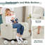 Fauteuil inclinable, oscillant et pivotant avec siège amovible et port USB Type-C de 36 po Reiby-773575111