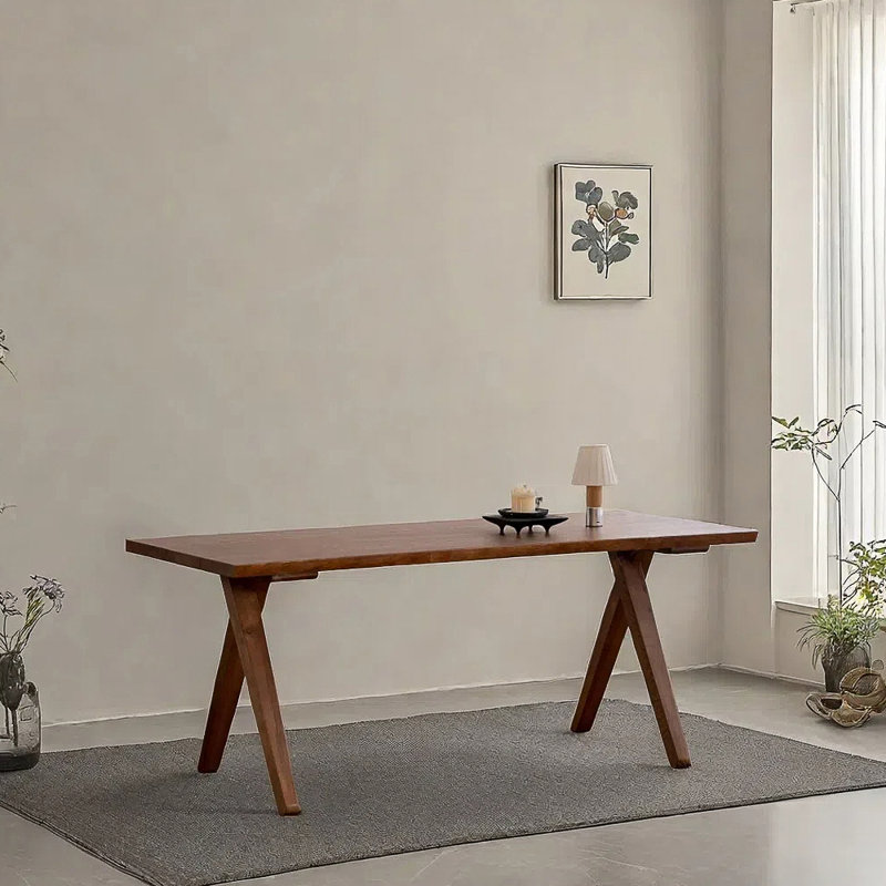 Ancient style multi-functional dining table, 29.52"H x 62.99"L x 31.49"W