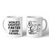 World's Greatest Farter I Mean Father Coffee Mug