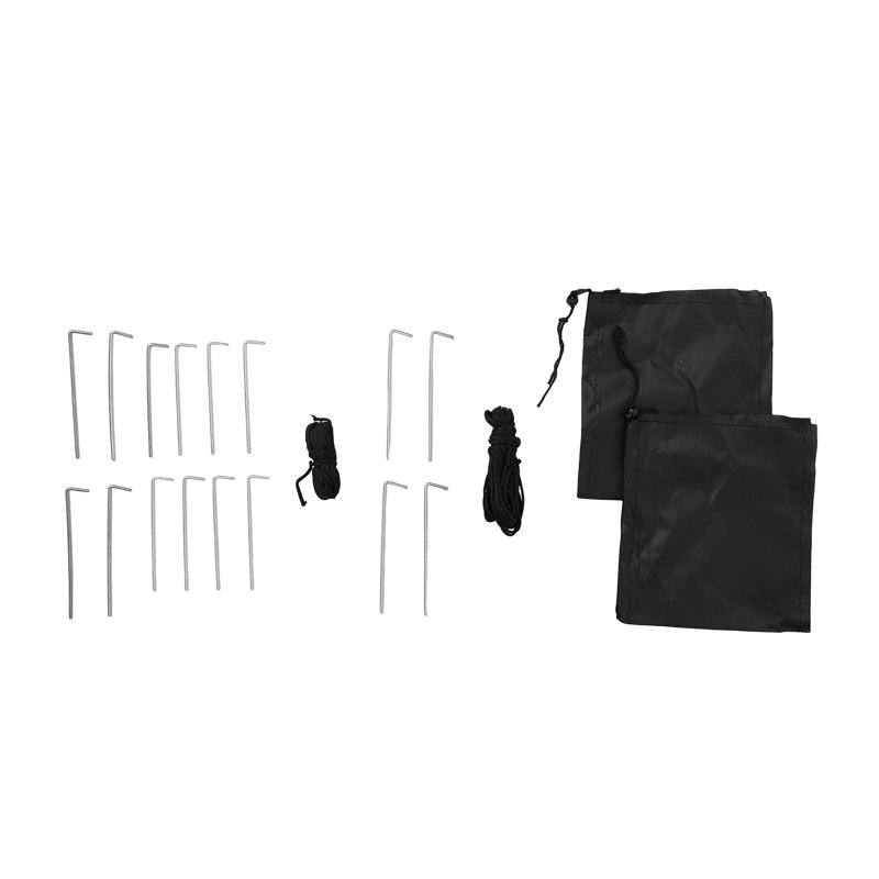 Fully automatic tent with canopy mesh, Black