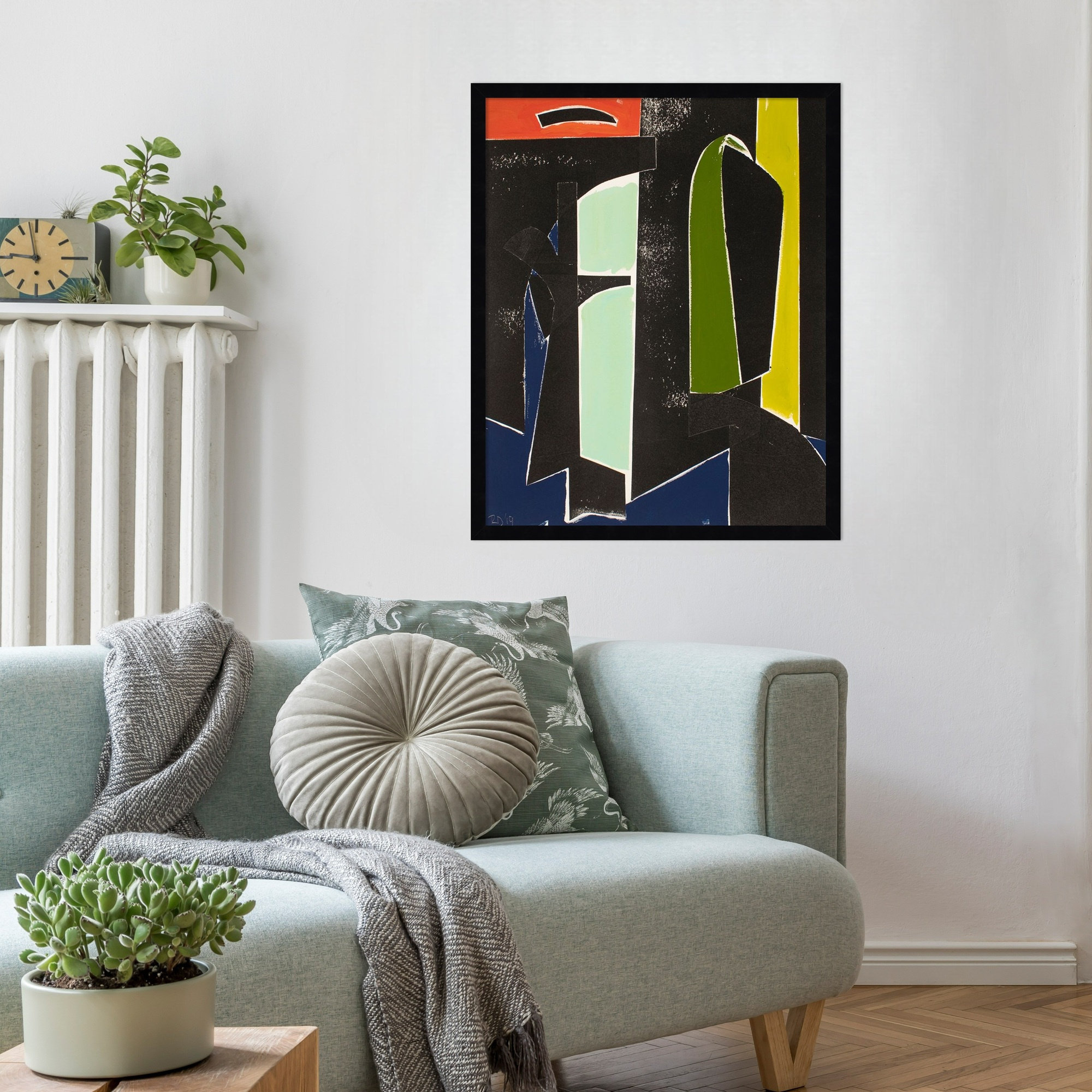 Spanish Arches by Solano Wood Framed Wall Art Print, 25" H x 21" W, Black