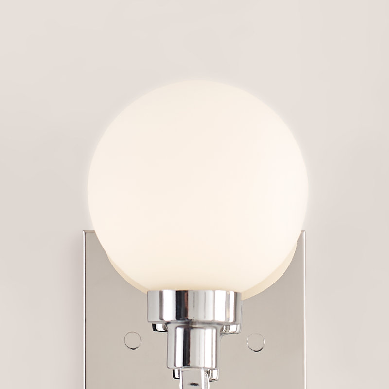 1 - Light Bath Sconce, Chrome