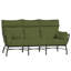 Majorca 83" Wide Outdoor Patio Sofa with Cushions-1534037328-1542507513