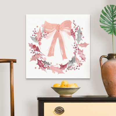 Blushing Wreath - Painting on Canvas