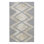 Warren Flatweave Geometric Area Rug in Gray/Ivory