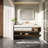 Cozy Design Tempered Glass Framed Wall-Mounted Bathroom Vanity Mirror-102799374-102799396-102799389