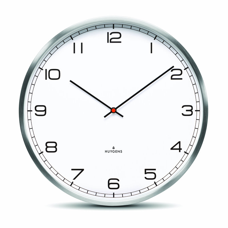 Metal Wall Clock, 45cm Hx 45cm W x 6.2cm D
