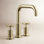 Purist Deck Bath Faucet Trim with Cross Handles