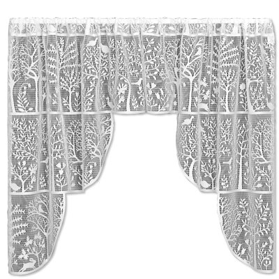Gustafson Floral Swag Window Valance