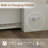 Arlina Farmhouse Twin Murphy Bed With Charging Station & Storage Drawer, White-989349775
