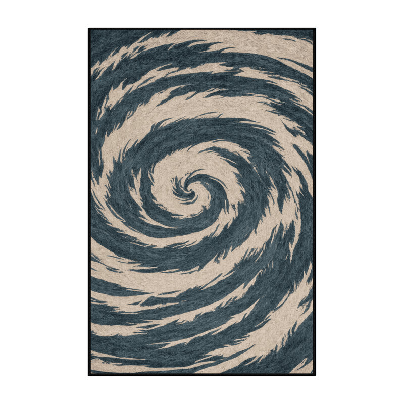 Machine Washable Nature Gray Area Rug