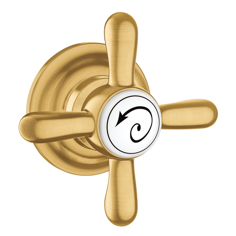 Weymouth Tank Faucet Trim, Brushed Gold
