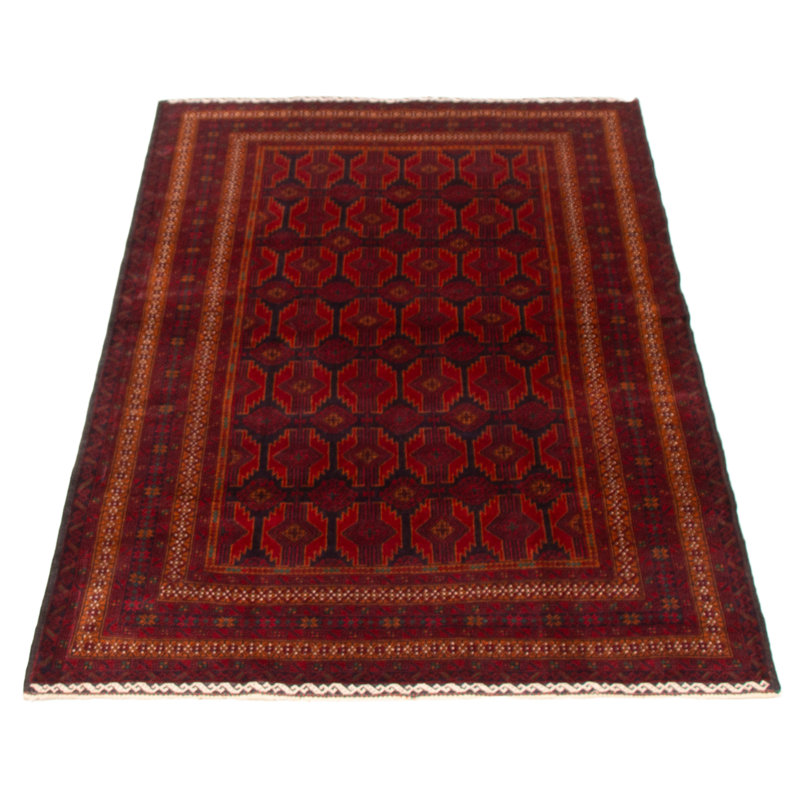 Teimani Red Rug 3'11" x 6'4"