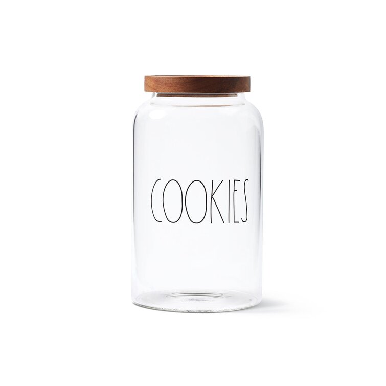 Magenta Rae Dunn Artisan Borosilicate Glass Cookie Canister