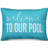 Outdoor Reversible Throw Pillow