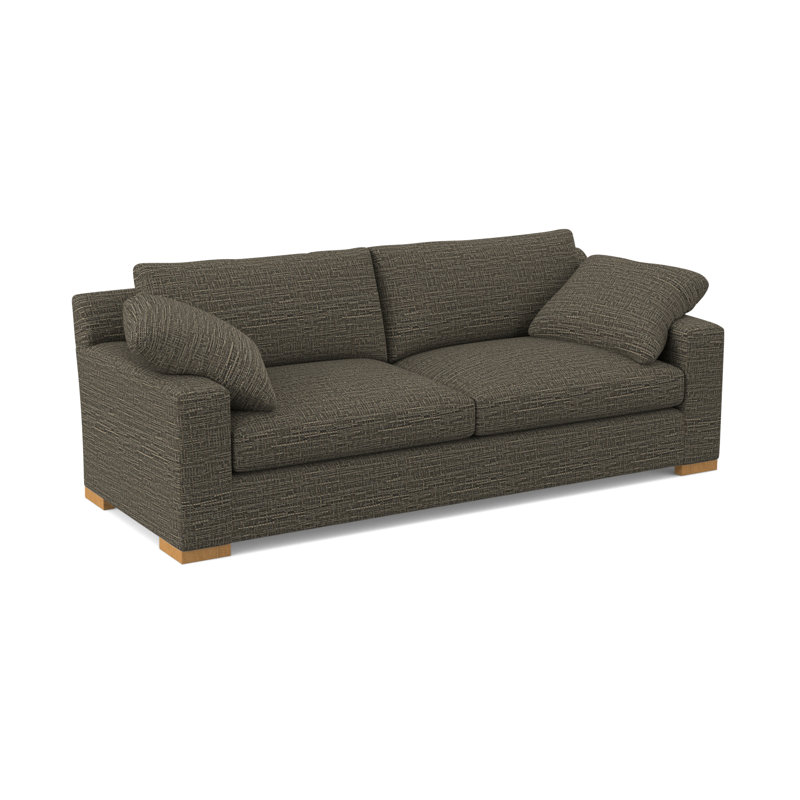 Morgan Sofa, Amber, Margaret Tangelo Polyester Blend