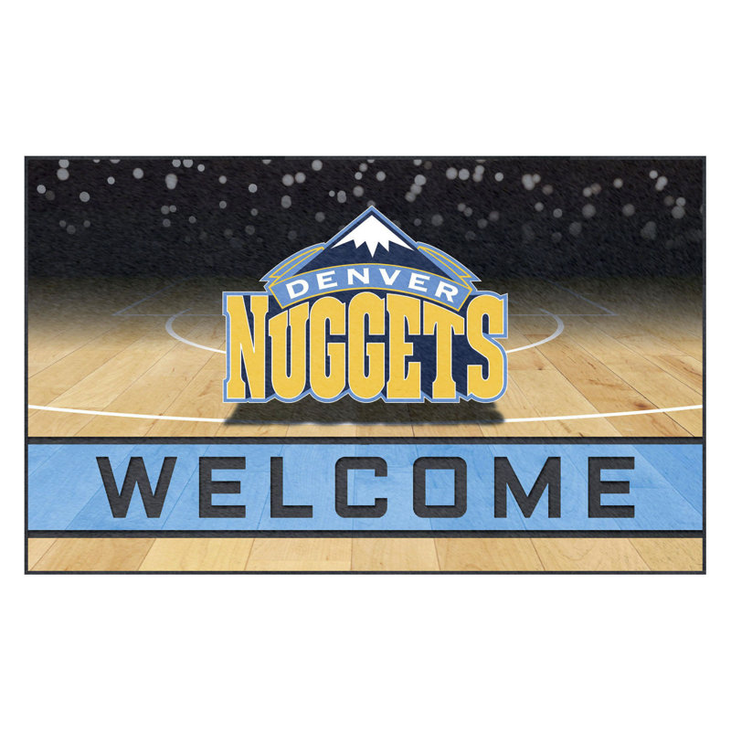 NBA Non-Slip Outdoor Doormat, Denver Nuggets
