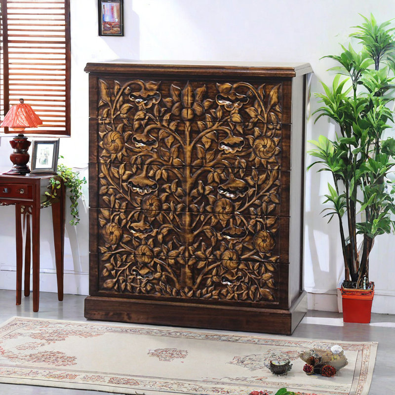 Armoire de rangement en bois Vintage