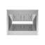 30 po T-2233-1-DL Hotte sous conduit Dezzo sans conduit de 350 pi³ / min en acier inoxydable brossé avec filtres à chicane, commande tactile, lumière DEL