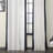 Aleah Fresh Popcorn Bordered French Pleat Printed Cotton Light Filtering Curtains for Bedroom & Living Room Curtains (1 Panel)-740802584-740802588