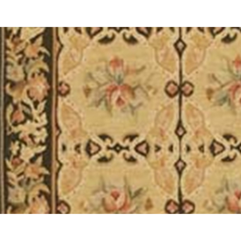 Wool Oriental Area Rug, Runner 2'6" x 12'